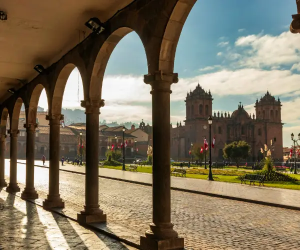 Sacsayhuamán fortress overlooking Cusco